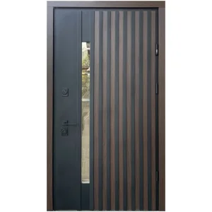 Вхідні вуличні двері Страж Rio S Loft DMD Proof (дуб темний)
