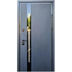 Вхідні двері Страж Slim S Антрацит Proof