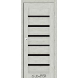 Міжкімнатні двері LEADOR EXPRESS MILAN Клен Айс BLK