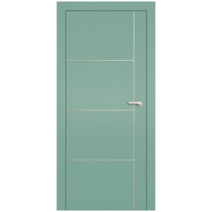 Двері міжкімнатні фарбовані L3 серія «Lines» Omega