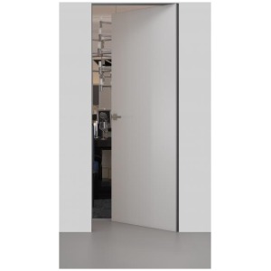 Двері прихованого монтажу Prime-AL чорний короб INSIDE, Папа Карло