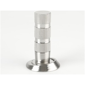 Упор підлоговий з магнітною фіксацією для дверей M-135  BLACK ЧОРНИЙ, MVM